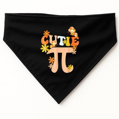 Cutie Pi Day Math Teacher USA-Made Doggie Bandana
