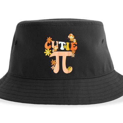 Cutie Pi Day Math Teacher Sustainable Bucket Hat