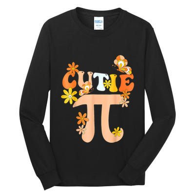 Cutie Pi Day Math Teacher Tall Long Sleeve T-Shirt