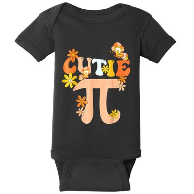 Cutie Pi Day Math Teacher Baby Bodysuit