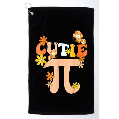 Cutie Pi Day Math Teacher Golf Towel