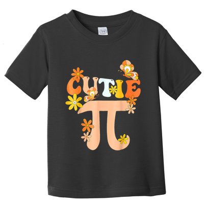 Cutie Pi Day Math Teacher Toddler T-Shirt