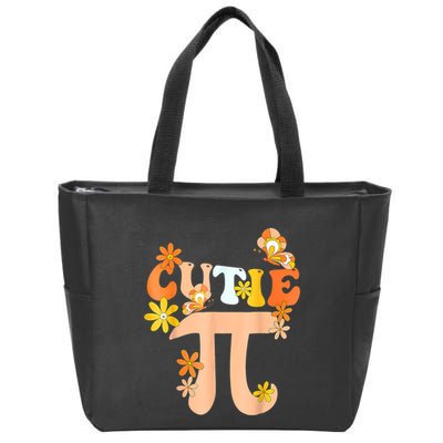 Cutie Pi Day Math Teacher Zip Tote Bag