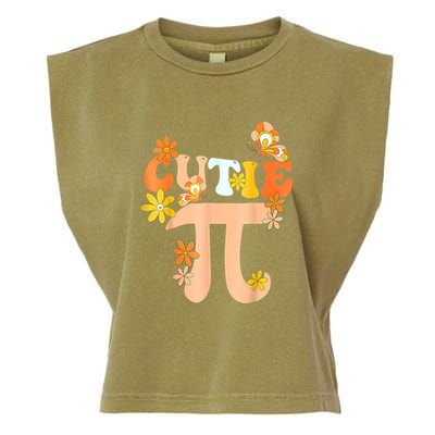 Cutie Pi Day Math Teacher Garment-Dyed Women's Muscle Tee
