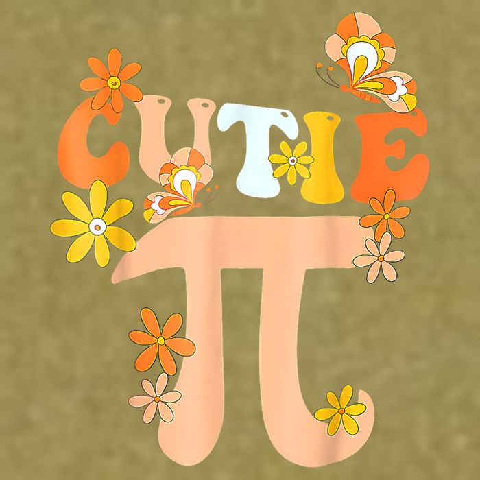 Cutie Pi Day Math Teacher Garment-Dyed Women's Muscle Tee