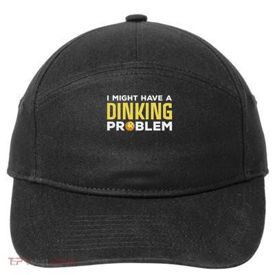 Cool Pickleball Design For Women Dink Pickleball Player 7-Panel Snapback Hat