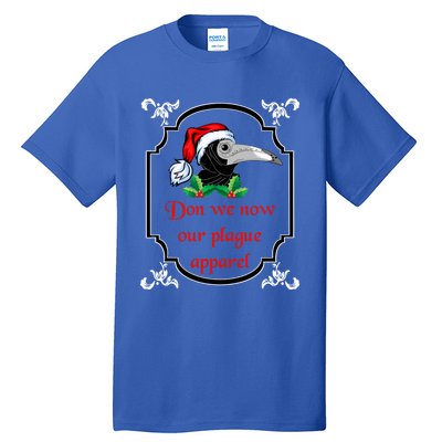 Christmas Plague Doctor Mask Don We Now Our Plague Great Gift Tall T-Shirt