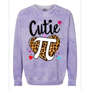 Cutie Pi Day 3 14 Happy Pi Day Math Lover Teacher Love Great Gift Colorblast Crewneck Sweatshirt