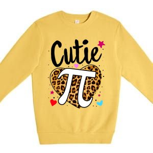 Cutie Pi Day 3 14 Happy Pi Day Math Lover Teacher Love Great Gift Premium Crewneck Sweatshirt