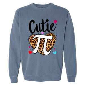 Cutie Pi Day 3 14 Happy Pi Day Math Lover Teacher Love Great Gift Garment-Dyed Sweatshirt