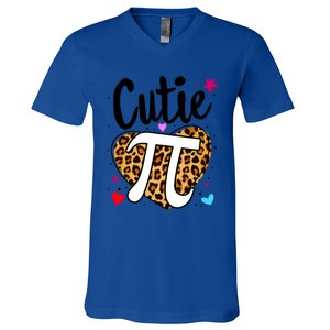 Cutie Pi Day 3 14 Happy Pi Day Math Lover Teacher Love Great Gift V-Neck T-Shirt