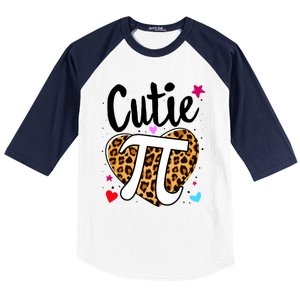 Cutie Pi Day 3 14 Happy Pi Day Math Lover Teacher Love Great Gift Baseball Sleeve Shirt