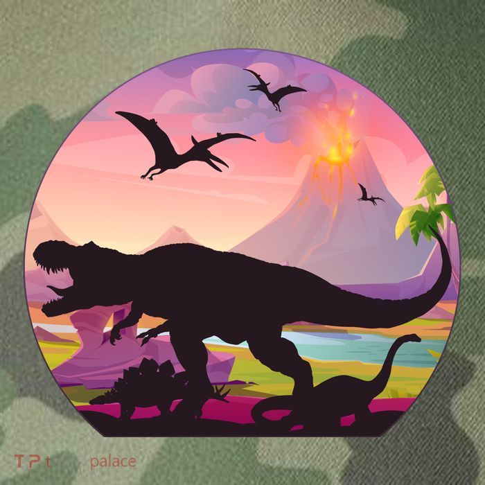 Cool Prehistoric Dinosaur Land Legacy Tie Dye Trucker Hat