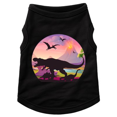 Cool Prehistoric Dinosaur Land Doggie Tank