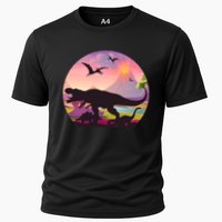 Cool Prehistoric Dinosaur Land Performance Shirt