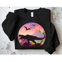 Cool Prehistoric Dinosaur Land Sweatshirt