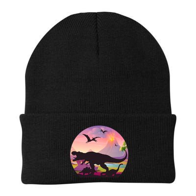 Cool Prehistoric Dinosaur Land Beanie