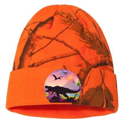 Cool Prehistoric Dinosaur Land Kati Licensed 12" Camo Beanie