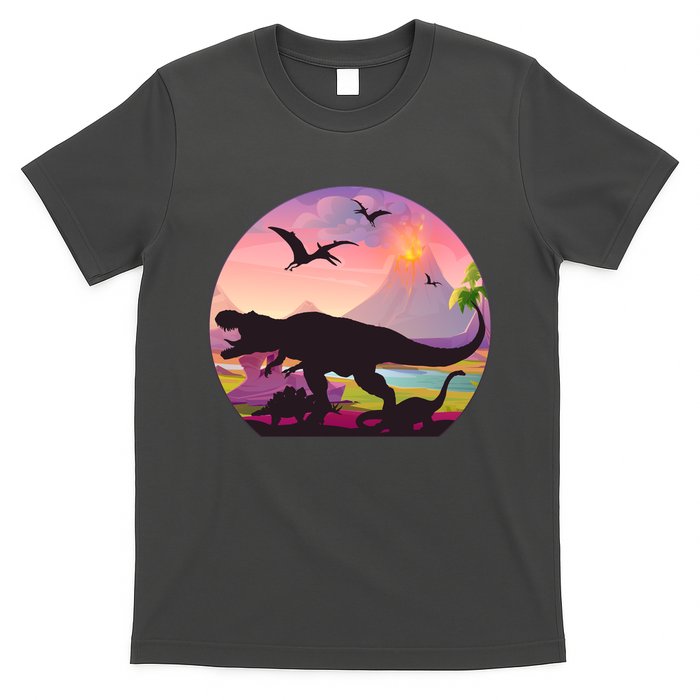 Cool Prehistoric Dinosaur Land T-Shirt