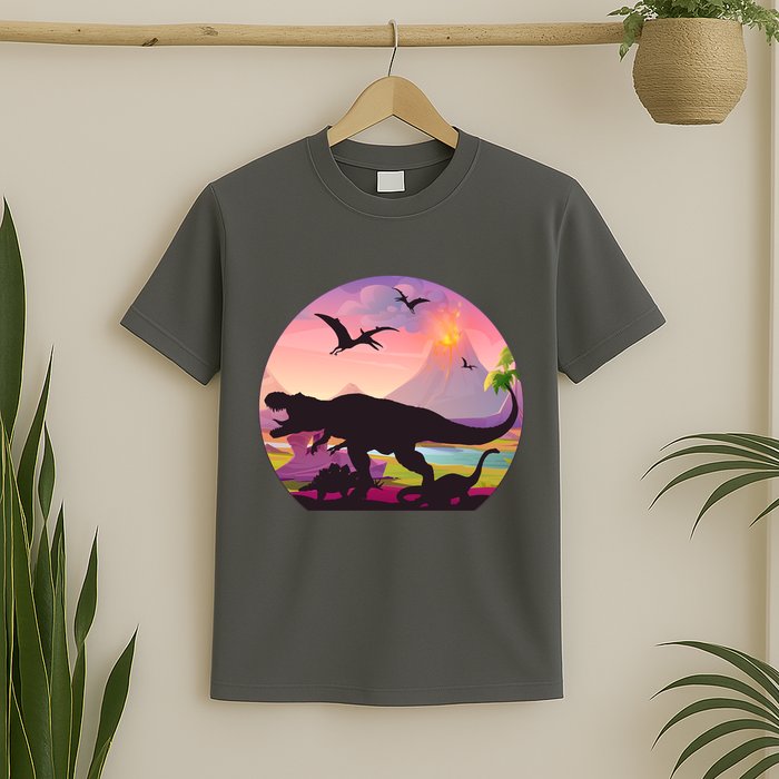 Cool Prehistoric Dinosaur Land T-Shirt