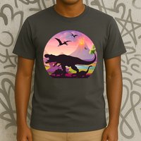 Cool Prehistoric Dinosaur Land T-Shirt