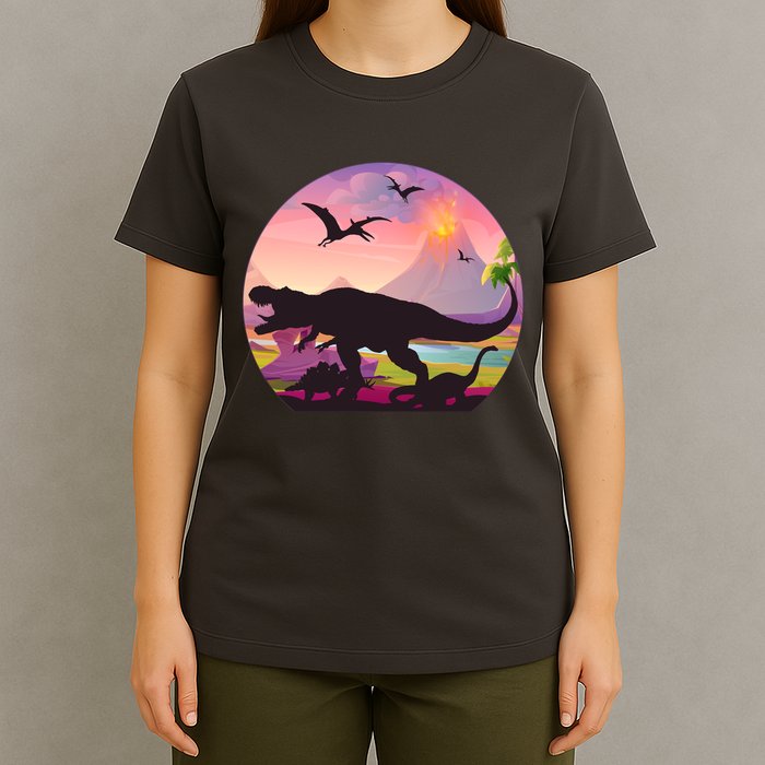 Cool Prehistoric Dinosaur Land T-Shirt