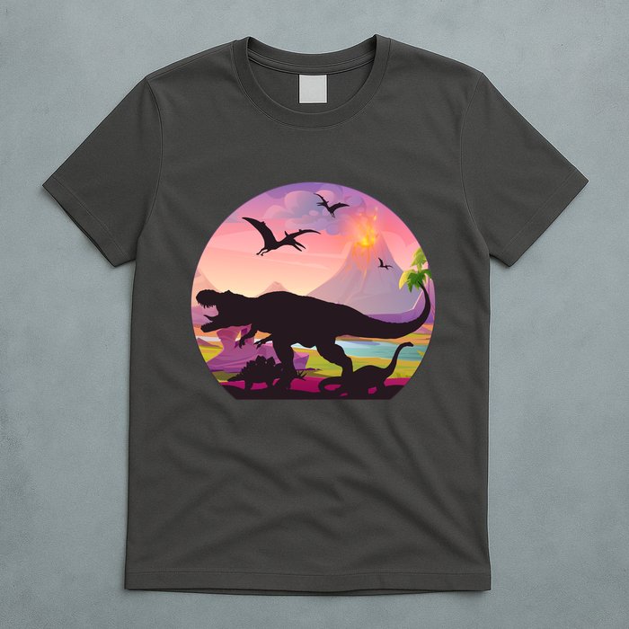 Cool Prehistoric Dinosaur Land T-Shirt