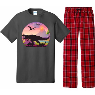 Cool Prehistoric Dinosaur Land Pajama Set