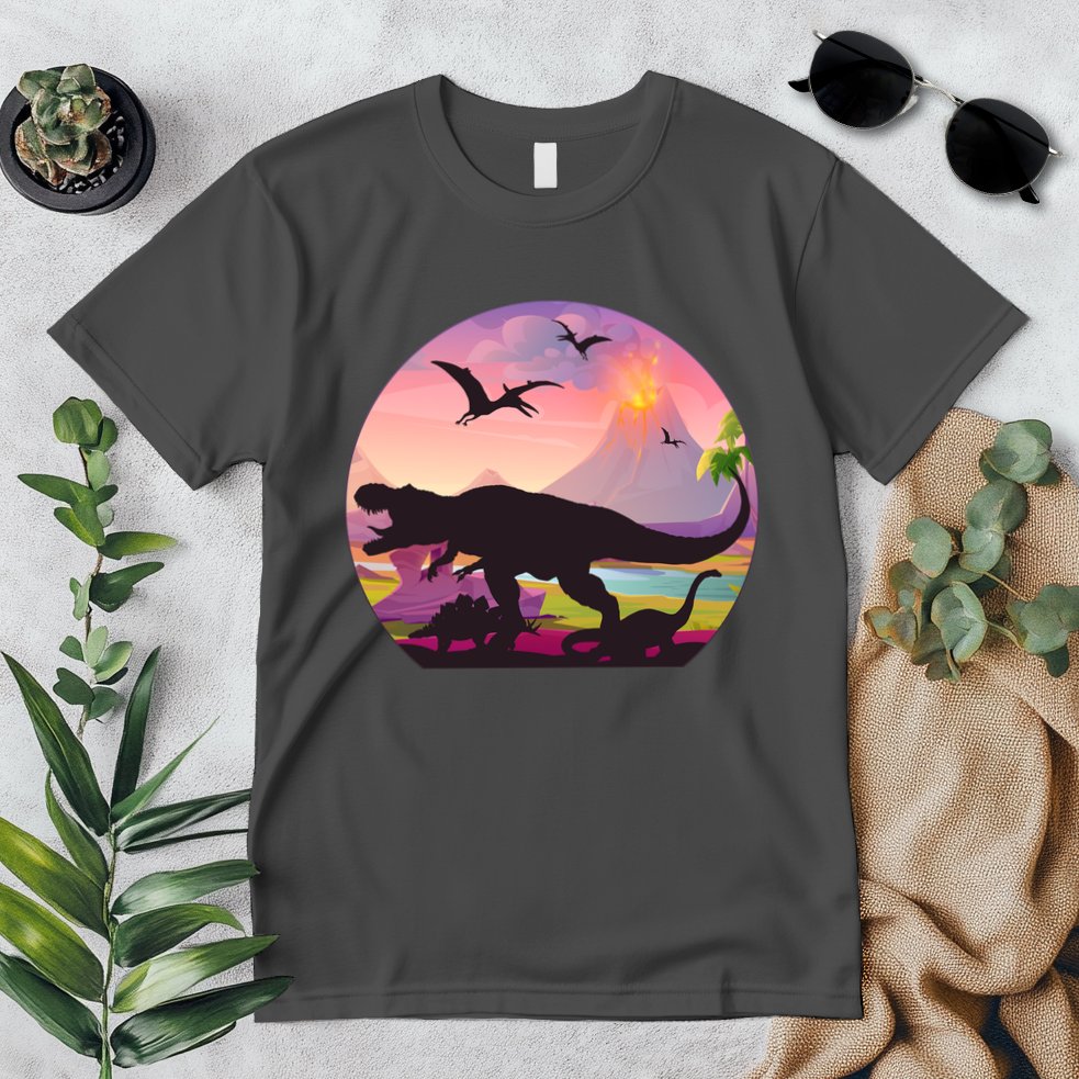 Cool Prehistoric Dinosaur Land Premium T-Shirt