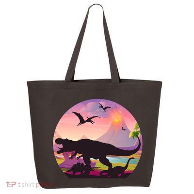 Cool Prehistoric Dinosaur Land 25L Jumbo Tote