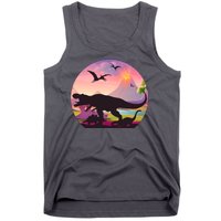 Cool Prehistoric Dinosaur Land Tank Top