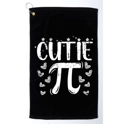 Cutie Pi Day Math Lover Gift Golf Towel