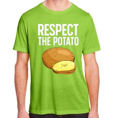 Cool Potato Design For Vegetable Potato Lover Adult ChromaSoft Performance T-Shirt