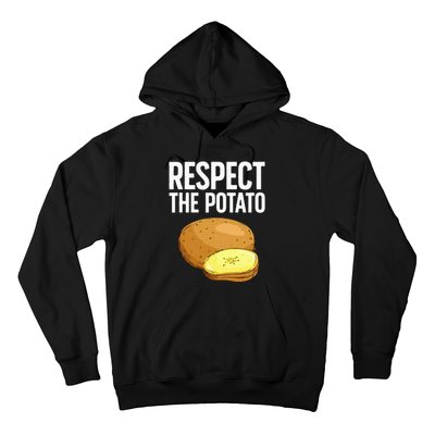 Cool Potato Design For Vegetable Potato Lover Hoodie