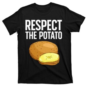 Cool Potato Design For Vegetable Potato Lover T-Shirt