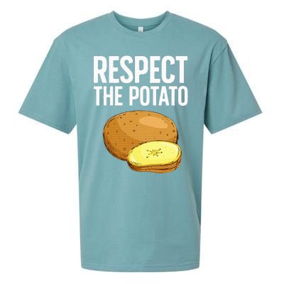 Cool Potato Design For Vegetable Potato Lover Sueded Cloud Jersey T-Shirt