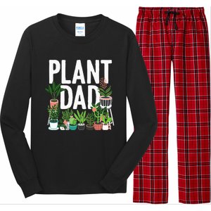 Cool Plant Design For Men Dad Gardener Garden Plant Lover Long Sleeve Pajama Set