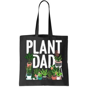 Cool Plant Design For Men Dad Gardener Garden Plant Lover Tote Bag