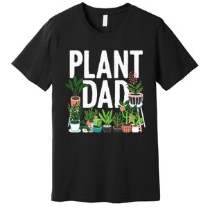 Cool Plant Design For Men Dad Gardener Garden Plant Lover Premium T-Shirt