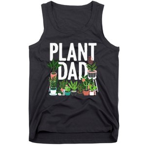 Cool Plant Design For Men Dad Gardener Garden Plant Lover Tank Top