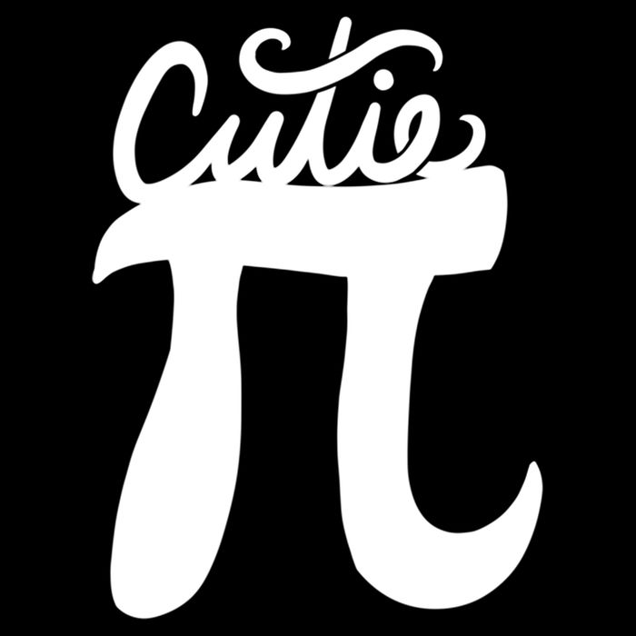 Cutie Pi Day Art Pi Symbol Cool Gift Flat Bill Trucker Hat