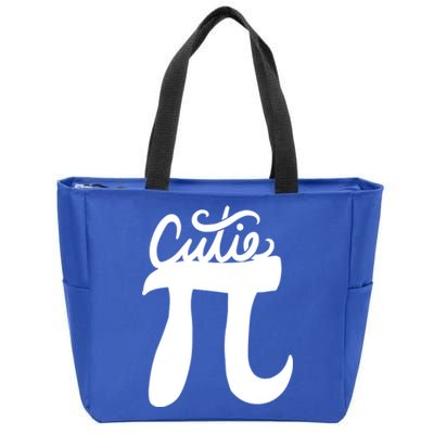 Cutie Pi Day Art Pi Symbol Cool Gift Zip Tote Bag