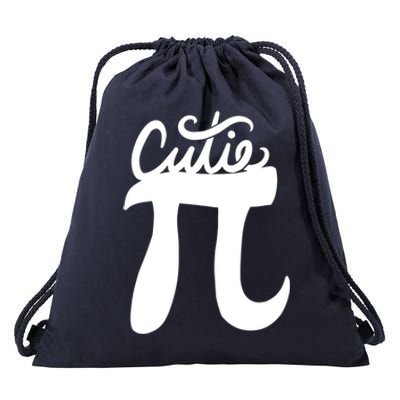 Cutie Pi Day Art Pi Symbol Cool Gift Drawstring Bag