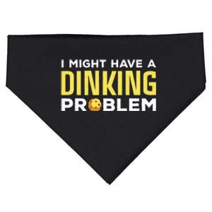 Cool Pickleball Design For Wo Dink Pickleball Player USA-Made Doggie Bandana