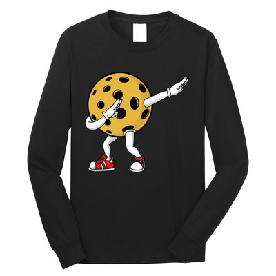 Cute Pickleball Design Long Sleeve Shirt