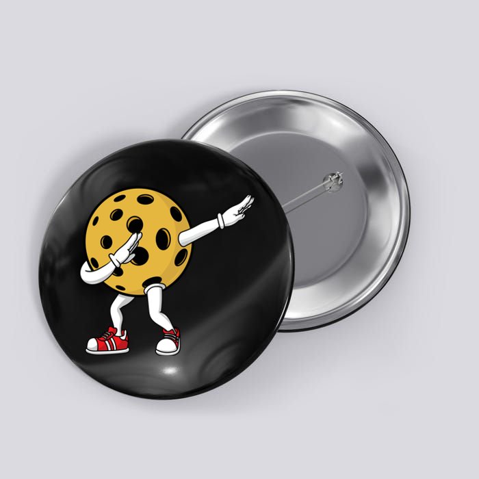 Cute Pickleball Design Button