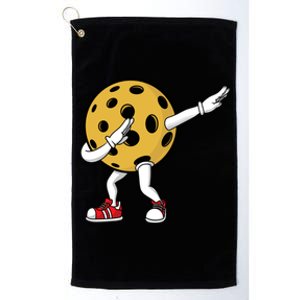 Cute Pickleball Design Platinum Collection Golf Towel