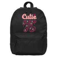 Cutie Pi Day Pi Symbol 3.14 Math Teacher Pi Day Lover 16 in Basic Backpack