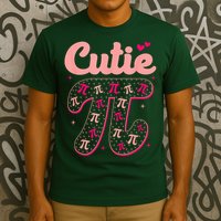 Cutie Pi Day Pi Symbol 3.14 Math Teacher Pi Day Lover T-Shirt