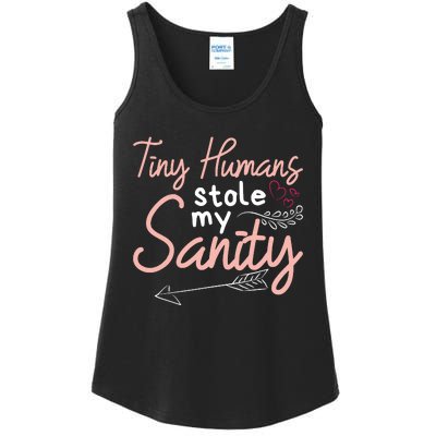 Childcare Provider Daycare Teacher Stole My Sanity Ladies Essential Tank